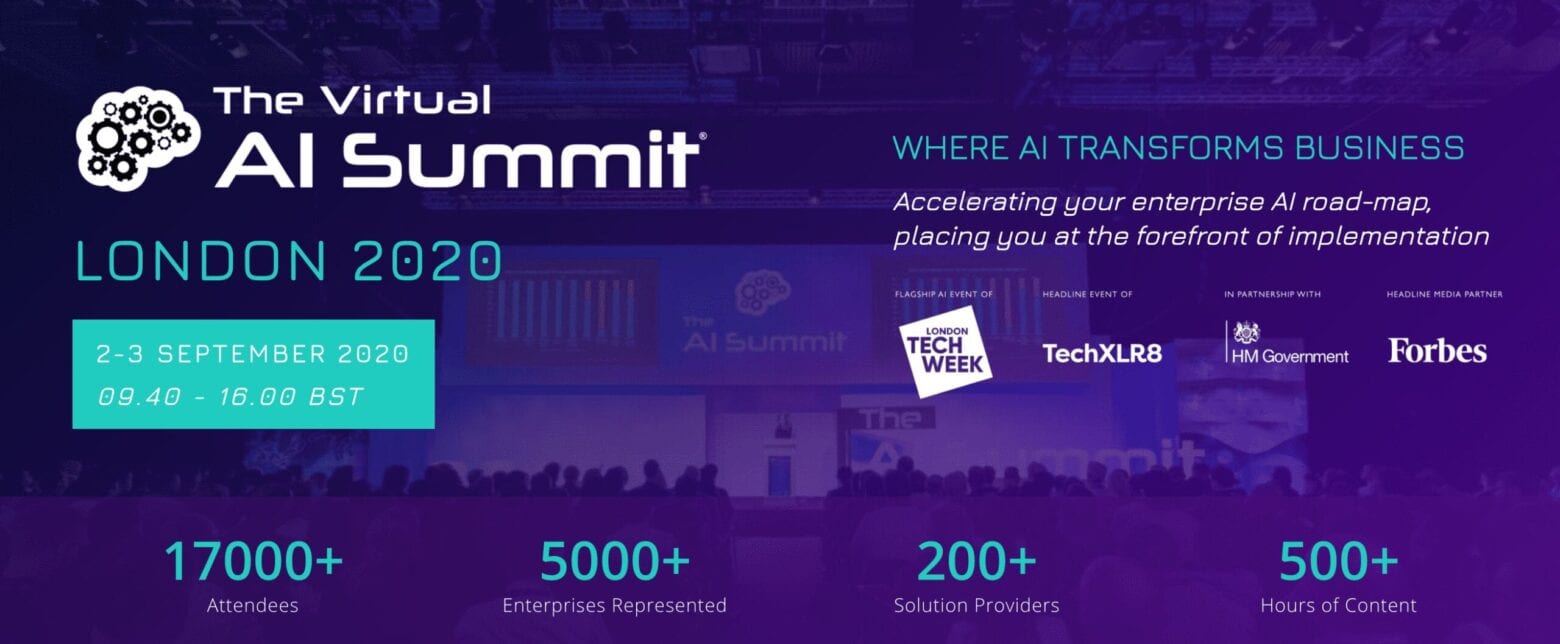 AI Summit 2020 Banner