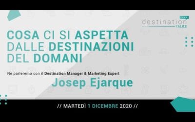 Destination Talks: #1 Intervista con Josep Ejarque