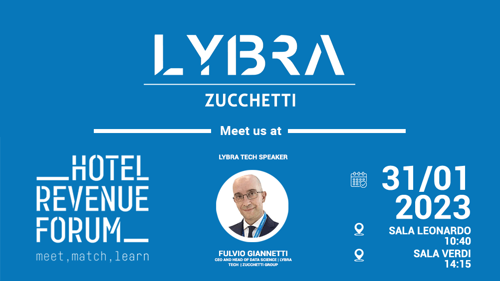 Lybra Tech at Hotel Revenue Forum 2023, Milan – Italy