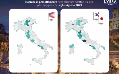 La Mappa Turistica dell’estate 2023: giapponesi e coreani premiano la Puglia; gli americani preferiscono la Toscana